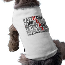 Hope Word Collage Juvenile Diabetes Pet Clothes