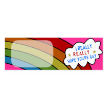 Hope You Are Gay FL!RT Card! Business Cards
