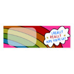 Hope You Are Gay FL!RT Card! business cards