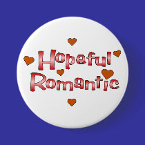 Hopeful Romantic Button