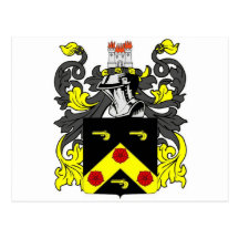 Hopkins Coat of Arms Post Card