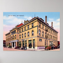 Hopkinsville Kentucky Latham Hotel Posters
