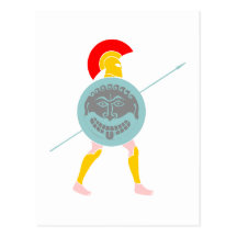 Hoplit hoplite cartes postales