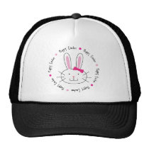 Hoppy Easter Girl T-shirt hats