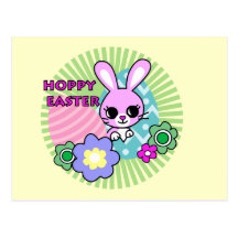 hoppy easter. post cards