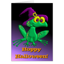 Hoppy Halloween! Greeting Cards