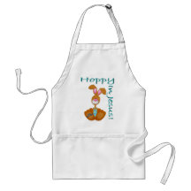 Hoppy In Jesus! Aprons