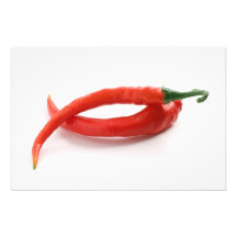 hor chili peppers art photo
