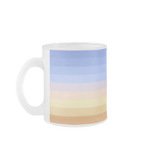 Horizon 09 frosted glass mug