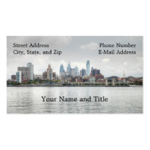Horizon 2 de Philly Modèle De Carte De Visite