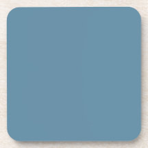 Horizon Blue Cork Coaster