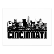 Horizon de Cincinnati Carte Postale