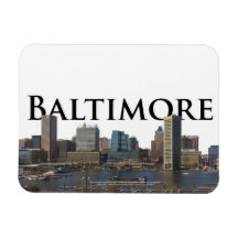 Horizon de DM de Baltimore avec Baltimore dans le  Magnets Rectangulaire