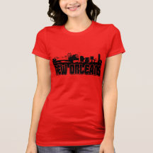 Horizon de la Nouvelle-Orléans T-shirts