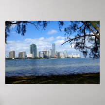 Horizon de Miami Posters