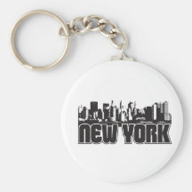 Horizon de New York Porte-clefs
