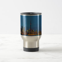 Horizon de Toronto Ontario Canada la nuit Mug
