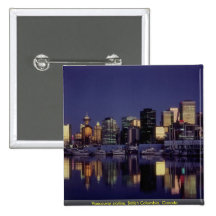 Horizon de Vancouver, Colombie-Britannique, Canada Badge Avec Épingle
