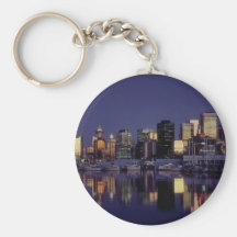 Horizon de Vancouver, Colombie-Britannique, Canada Porte-clefs