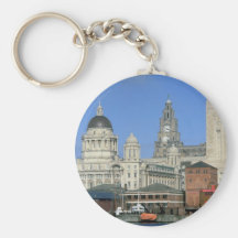 Horizon de ville de Liverpool, Angleterre, R-U Porte-clefs