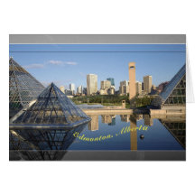 horizon d'Edmonton Carte De Vœux