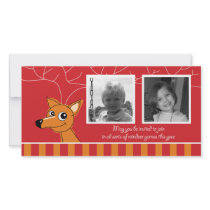 Horizontal 2-photo card