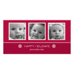 Horizontal 3-photo card