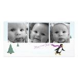 Horizontal 3-photo card
