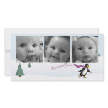 Horizontal 3-photo card photo cards