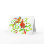 Horizontal card
