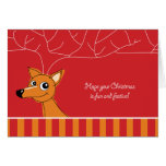 Horizontal greeting card