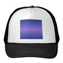 Horizontal MediumPurple and Catalina Blue Gradient Hats