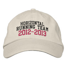Horizontal Running Team 2012-2013 Embroidered Hat