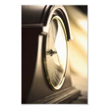 Horloge antique impression photographique
