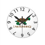 Horloge courante de tortue