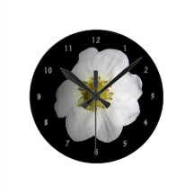 Horloge de fleur de fraise