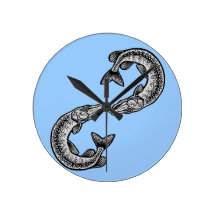 Horloge de pêche de brochet du nord
