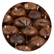 Horloge de truffe de chocolat