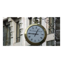 HORLOGE DÉMODÉE R de Vieux-horloge-avec-romain-let Photocartes