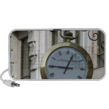 HORLOGE DÉMODÉE R de Vieux-horloge-avec-romain-let Haut-parleur Portable