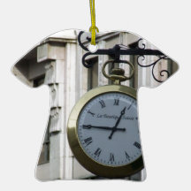 HORLOGE DÉMODÉE R de Vieux-horloge-avec-romain-let Ornement De Noël