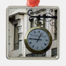 HORLOGE DÉMODÉE R de Vieux-horloge-avec-romain-let Ornement De Noël