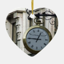HORLOGE DÉMODÉE R de Vieux-horloge-avec-romain-let Décorations De Noël