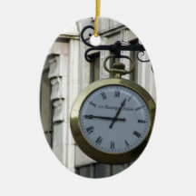 HORLOGE DÉMODÉE R de Vieux-horloge-avec-romain-let Ornements De Noël
