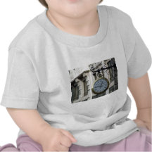 HORLOGE DÉMODÉE R de Vieux-horloge-avec-romain-let T-shirts
