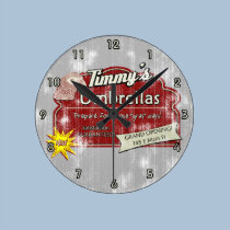 Horloge des parapluies de Timmy horloges murales