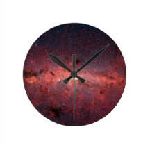 Horloge murale de galaxie horloges murales
