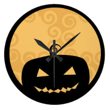 Horloge murale de Halloween