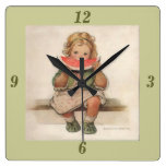 Horloge murale de Jessie Wilcox Smith
