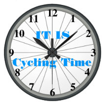 Horloge murale de roue de bicyclette